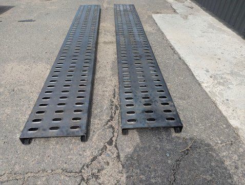 Заготовки під трапи 2,5 м. заїздні трапи на евакуатор 0012 фото